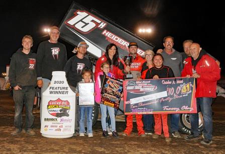 Sam Hafertepe Jr. won the Short Track Nationals and $10,041 Saturday (Video Highlights from FloRacing.com)