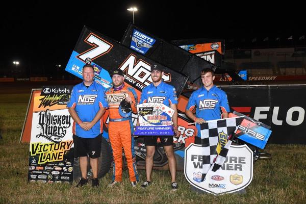 Tyler Courtney Scores Lucas Oil Prelim Win from 9th