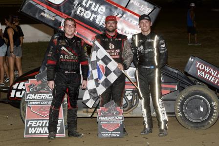 Sam Hafertepe Jr. won the ASCS stop at Tulsa Friday (Video Highlights from DirtVision.com)