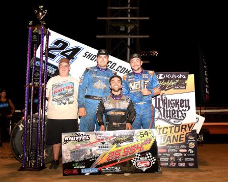 Rico Abreu won Saturday's Dean Knittel Memorial at Portsmouth (Video Highlights from FloRacing.com)