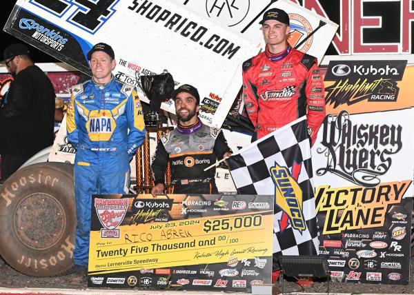 Rico Abreu Collects Silver Cup Victory at Lernerville