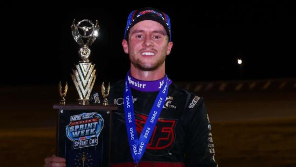 Logan Seavey Rolls to USAC Sprint Win #13 at Circle City