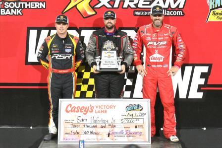 Sam Hafertepe Jr. won Night #2 of the 360 Natoinals (Paul Arch Photo) (Video Highlights from DirtVision.com)