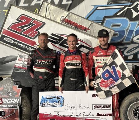 Jake Bubak won the ASCS event at Big Sky Speedway Saturday (Video Highlights from DirtVision.com)