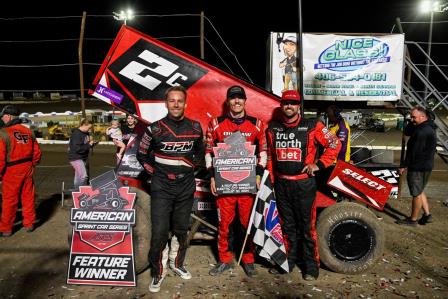 Hank Davis won the ASCS opener Friday at Electric City (Video Highlights from DirtVision.com)