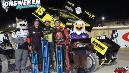 Ryan Turner won the Northern Sprint Nationals at Ohsweken Saturday (Full Video Broadcast from GForceTV)