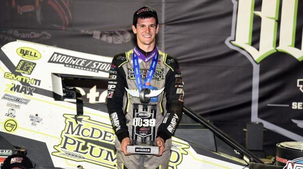 Chase McDermand a First-Time USAC Midget Winner at BC39 Opener