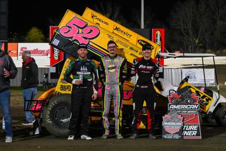 Blake Hahn won the ASCS opener at Creek County Friday (Video Highlights from DirtVision.com)