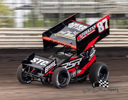 Aaron Reutzel won the Knoxville/Huset's 410 Sprint Series Presented by OpenWheel101.com 2024 chamionship!