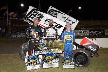 James McFadden won night one of the High Limit weekend at Perth (Richard Hathaway Photo) (Video Highlights from FloRacing.com)