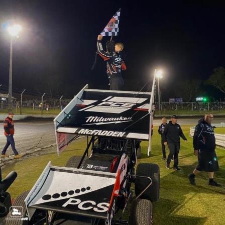 James McFadden won the King's Challenge in Mount Gambier Thursday (Video Highlights from Clay-Per-View)