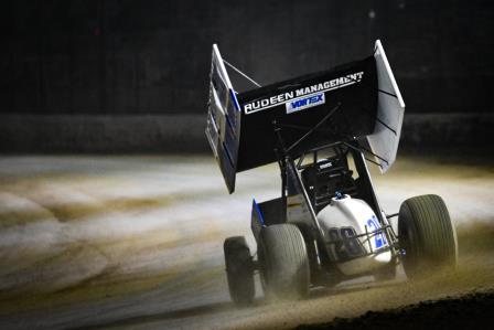 Justin Peck repeated by winning Friday's ASCS feature at Volusia (Emily Schwanke Photo) (Video Highlights from DirtVision.com)